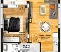 Снимка 2 — Двустаен апартамент в Пловдив, Христо Смирненски