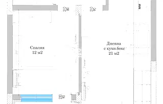 Двустаен апартамент в Пловдив, Христо Смирненски