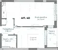 Снимка 2 — Двустаен апартамент в Пловдив, Христо Смирненски