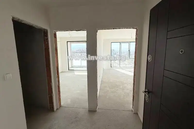 Двустаен апартамент с панорамна гледка в Twin Park, Пловдив