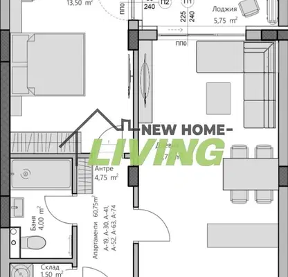 Photo 3 — 2-bedroom apartment in Plovdiv, Hristo Smirnenski