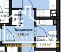 Снимка 2 — Двустаен апартамент в Пловдив, Христо Смирненски