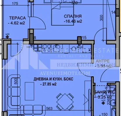 Снимка 4 — Двустаен апартамент в Пловдив, Христо Смирненски