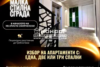 Двустаен апартамент в Пловдив, Христо Смирненски