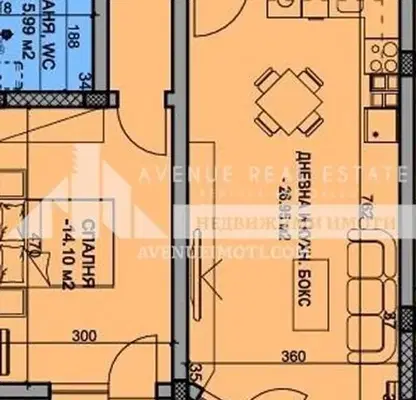 Снимка 3 — Двустаен апартамент в Пловдив, Христо Смирненски