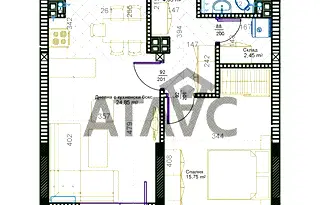Двустаен апартамент в Пловдив, Христо Смирненски