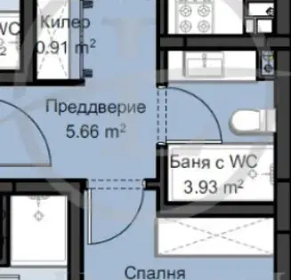Снимка 5 — Двустаен апартамент в Пловдив, Христо Смирненски