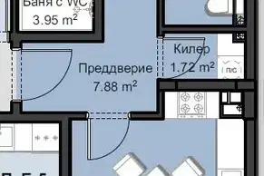 2-bedroom apartment in Plovdiv, Hristo Smirnenski
