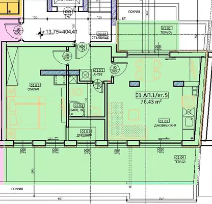 Photo 3 — 2-bedroom apartment in Благоев, Идеален център