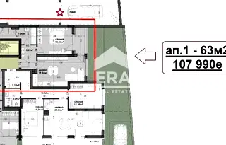 Двустаен апартамент във Варна, Изгрев