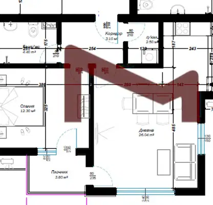 Photo 2 — 2-bedroom apartment in Varna, Izgrev