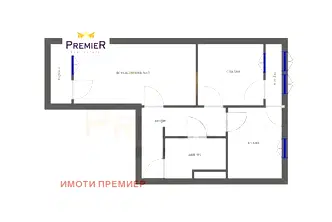 Двустаен апартамент в Бургас, Изгрев