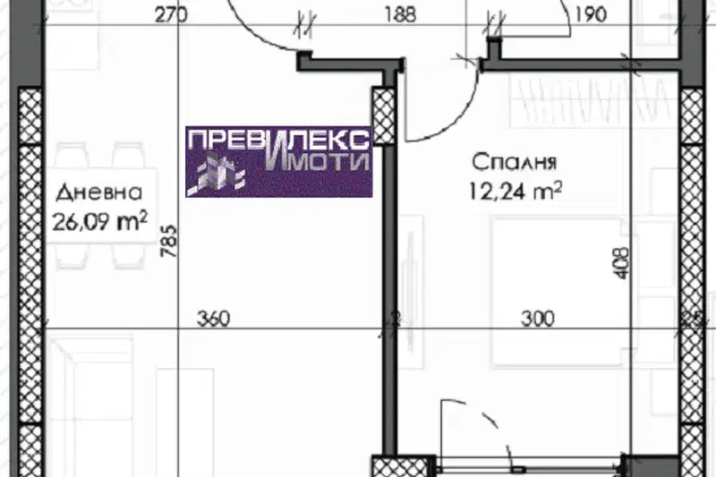 2-bedroom apartment in Plovdiv, Kamenica 2