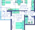 Снимка 2 — Двустаен апартамент в Пловдив, Каменица 2