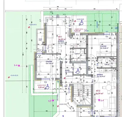 Снимка 3 — Двустаен апартамент в Бургас, Крайморие