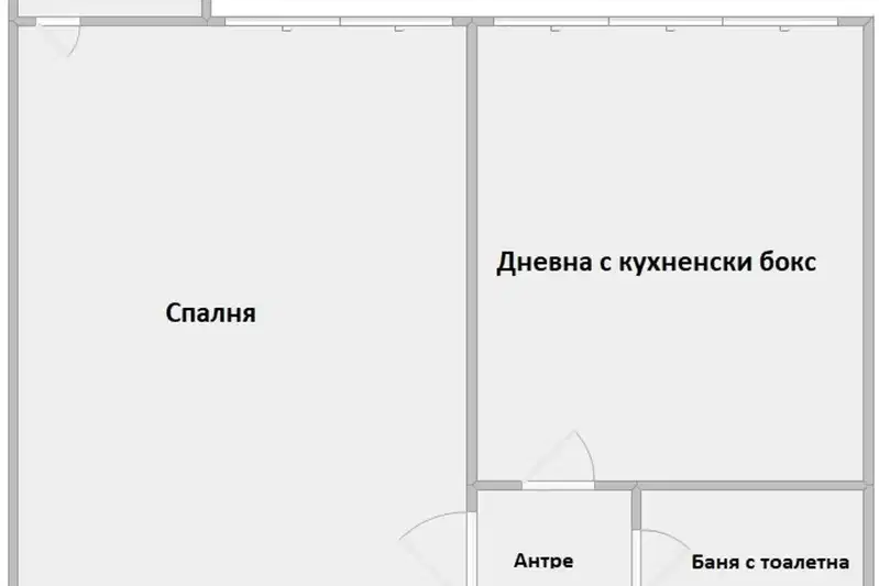 2-bedroom apartment in Sofiya, Krasna Polyana 1