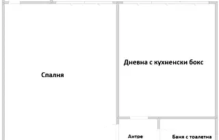 Двустаен апартамент в София, Красна поляна 1