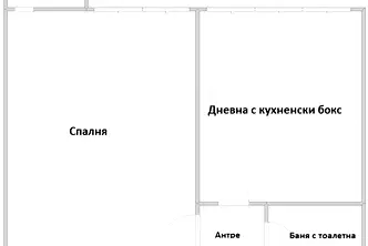 Двустаен апартамент в София, Красна поляна 1