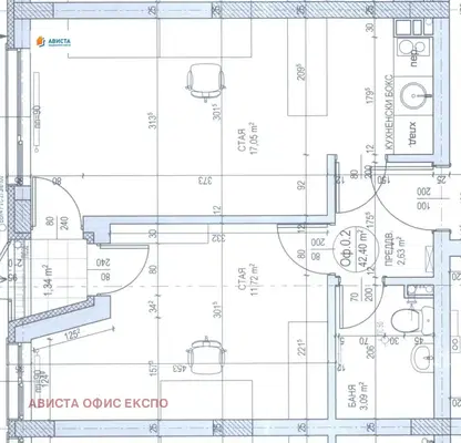 Снимка 5 — Двустаен апартамент в София, Красна поляна 3