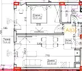 Снимка 3 — Двустаен апартамент с гледка към Витоша в Кръстова вада, София