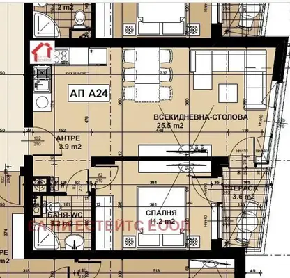 Photo 4 — 2-bedroom apartment in Sofiya, Krystova Vada