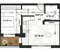 Снимка 3 — Двустаен апартамент в София, Кръстова вада