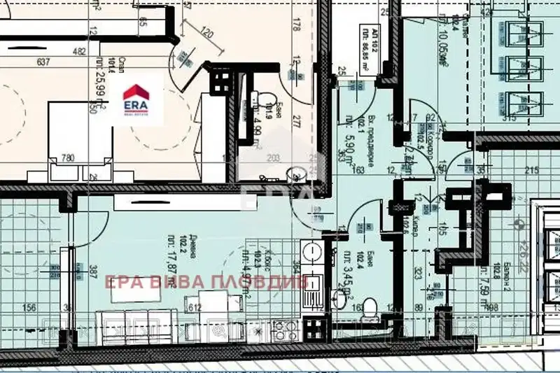 2-bedroom apartment in Plovdiv, Kyrshiyaka
