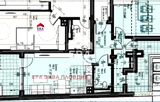 Двустаен апартамент в Пловдив, Кършияка
