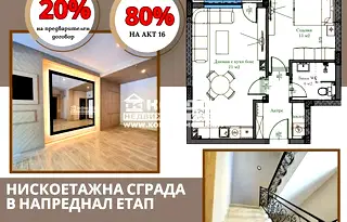 Двустаен апартамент в Пловдив, Кършияка