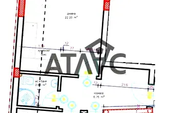 Двустаен апартамент в Пловдив, Кършияка
