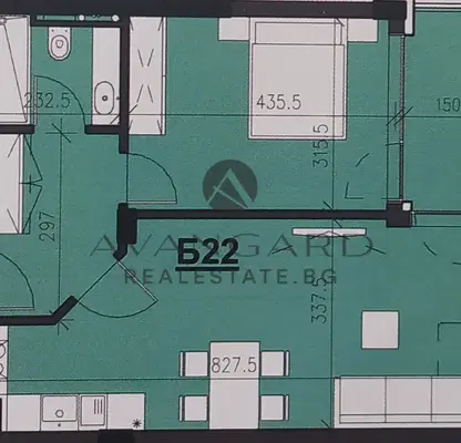 Снимка 4 — Двустаен апартамент в Пловдив, Кършияка