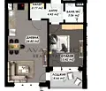 Снимка 3 — Двустаен апартамент в Пловдив, Кършияка