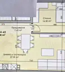 Двустаен апартамент в Пловдив, Кършияка