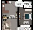 Снимка 3 — Двустаен апартамент в Пловдив, Кършияка
