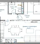 Двустаен апартамент в Пловдив, Кършияка