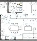 Двустаен апартамент в Пловдив, Кършияка