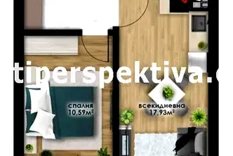 Двустаен апартамент в Пловдив, Кючук Париж