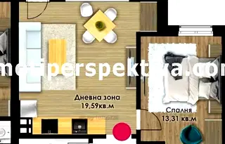 Двустаен апартамент в Пловдив, Кючук Париж
