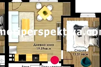 Двустаен апартамент в Пловдив, Кючук Париж