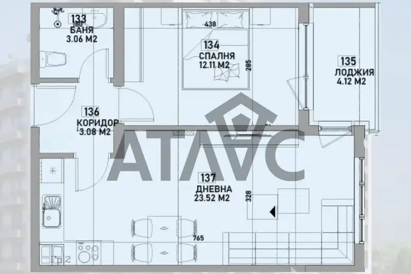 2-bedroom apartment in Plovdiv, Kyuchuk Parij