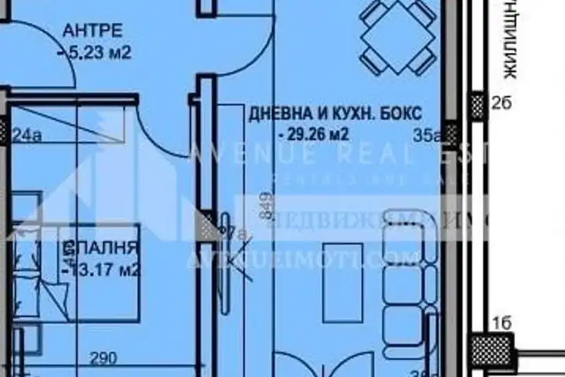 2-bedroom apartment in Plovdiv, Kyuchuk Parij