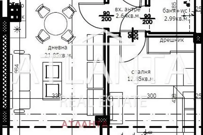 2-bedroom apartment in Varna, Levski 1