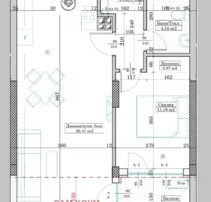 Photo 2 — 2-bedroom apartment in Varna, Levski 1