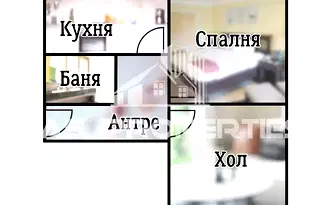Двустаен апартамент в София, Люлин 1