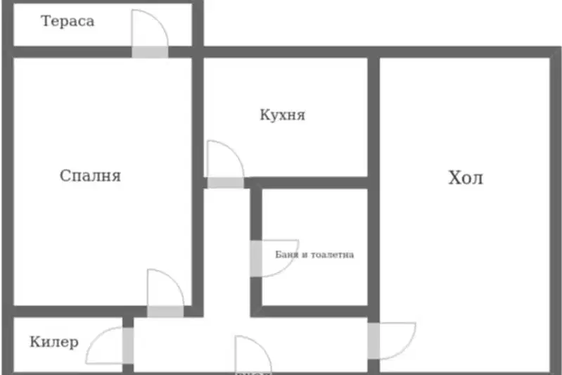 2-bedroom apartment in Sofiya, Lyulin 3