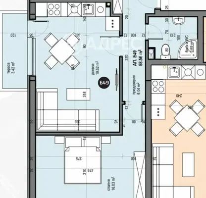 Photo 3 — 2-bedroom apartment in Sofiya, Lyulin 5