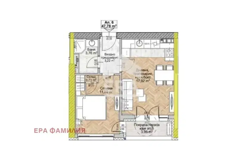 2-bedroom apartment in Sofiya, Lyulin 8