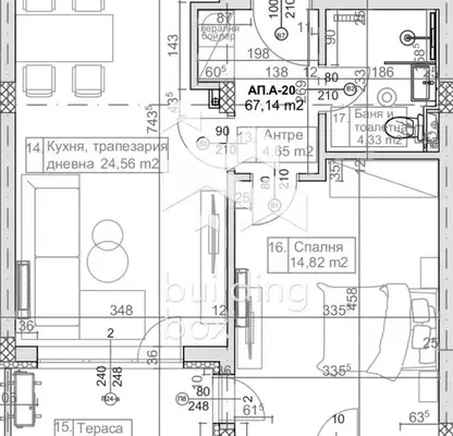 Photo 2 — 2-bedroom apartment in Varna, Manastirski Rid