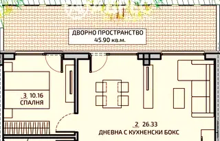 Двустаен апартамент в София, Малинова долина