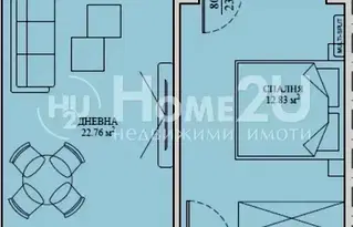 Двустаен апартамент в София, Малинова долина